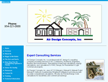 Tablet Screenshot of airdesignconcepts.com